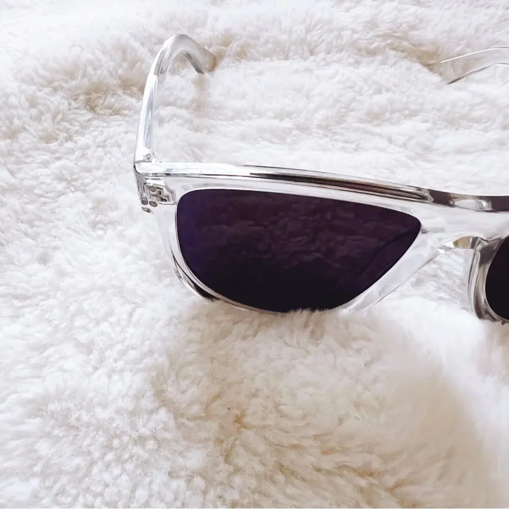 Simon Clear Blue Lenses Classic Sunglasses